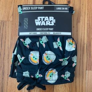 NWT Star Wars Baby Yoda Unisex Sleep Pant